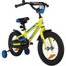 Детский велосипед NOVATRACK DODGER 14” NEW зеленый 145ADODGER.GN22